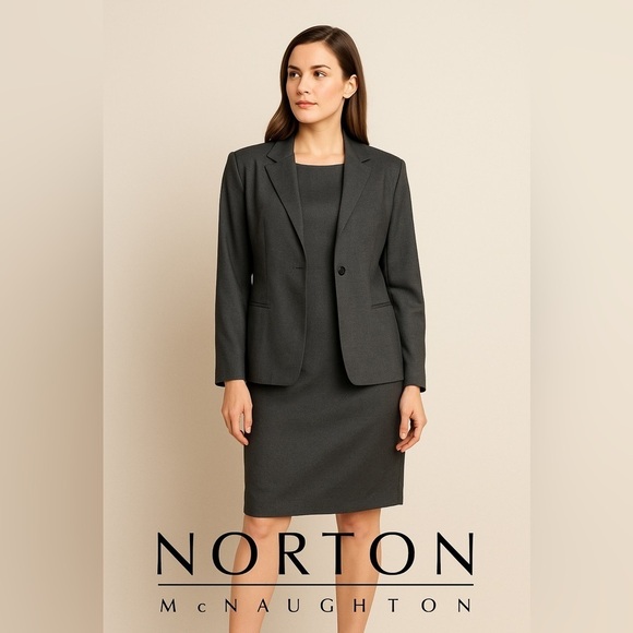 Norton McNaughton Dresses & Skirts - Norton McNaughton Black and White Blazer